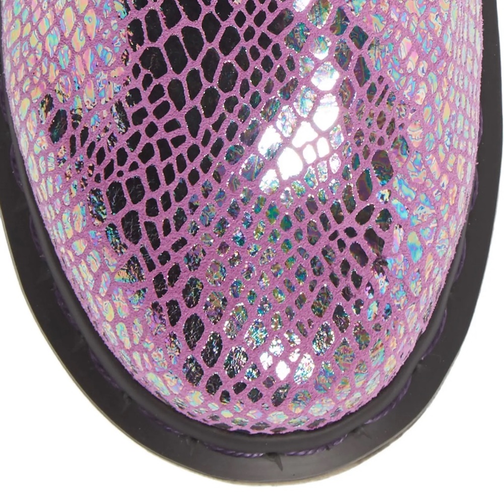 NWT Dr Martens Iridescent Pastel Rainbow 1460 Boot - Picture 5 of 5